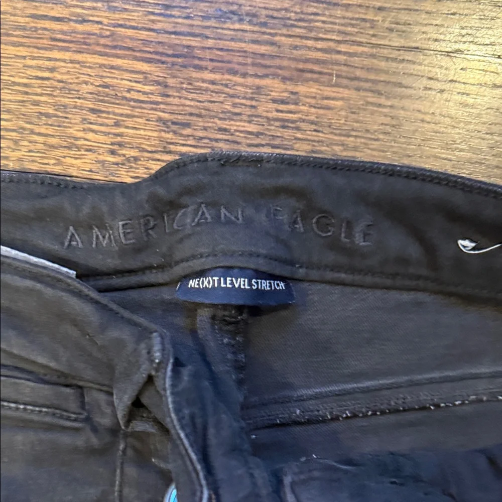 Women's Dark Blue Jeans Jeggings American Eagle size 4 extra long